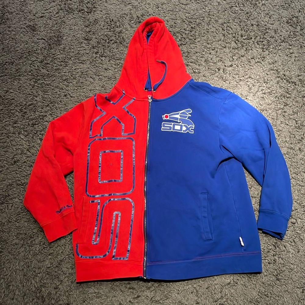 White Sox Mitchell & ness zipup hoodie